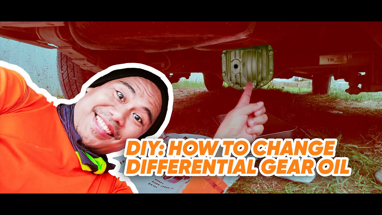 DIY (How to change Suzuki APV 1.6 GA MT differential gear oil.)