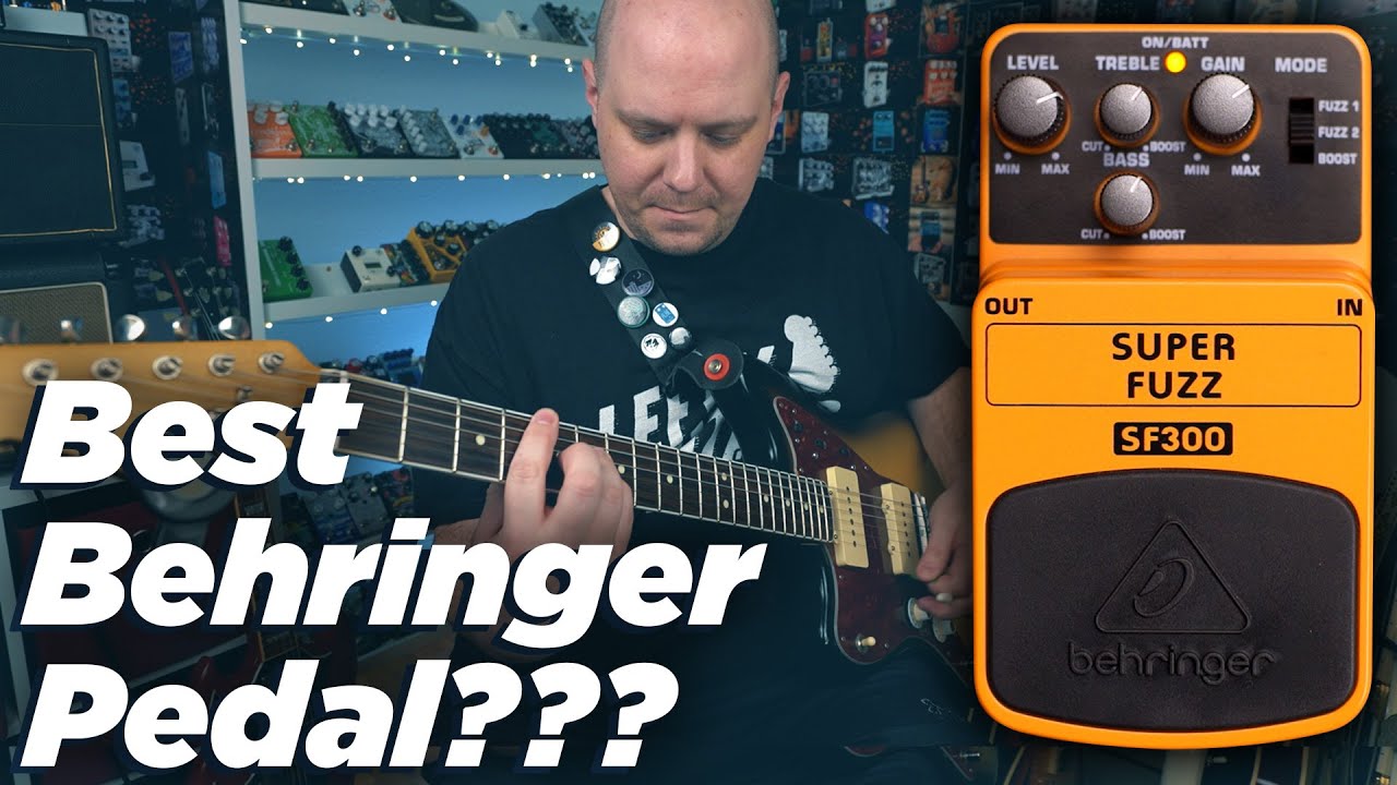 Лучшая педаль Behringer? SF300 Super Fuzz