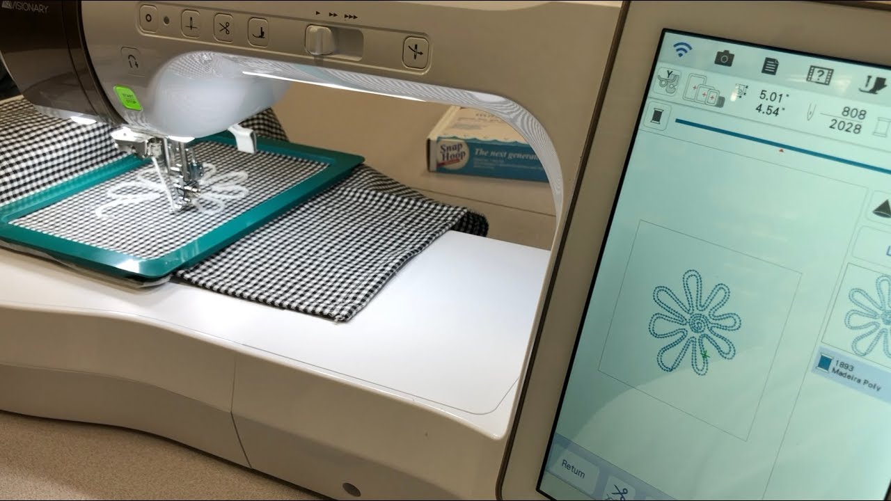 Couching Tutorial on BERNINA, Baby Lock, and Pfaff machines