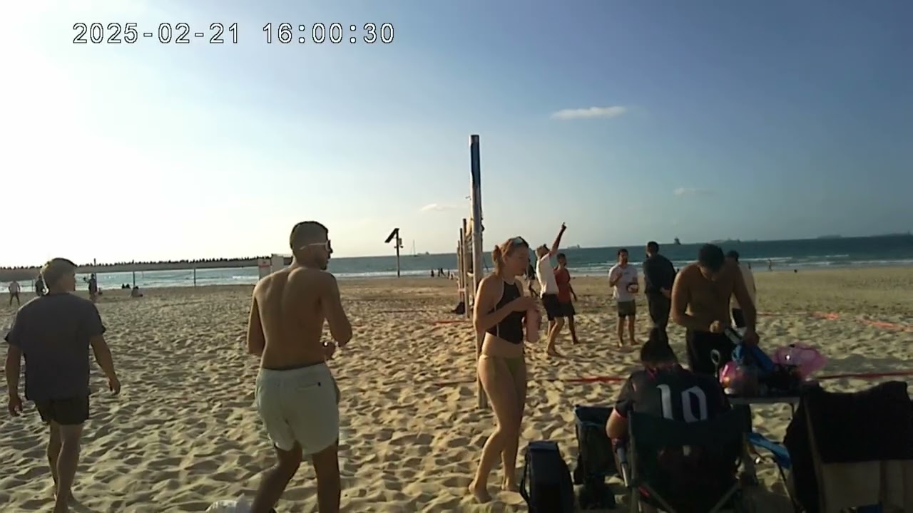 כדורעף חופים באשדוד חוף הקשתות 21/2/26 חלק 6