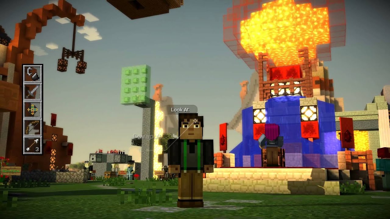 Minecraft Story Mode Walkthrough - ep 6 - ajungem in Redstonia