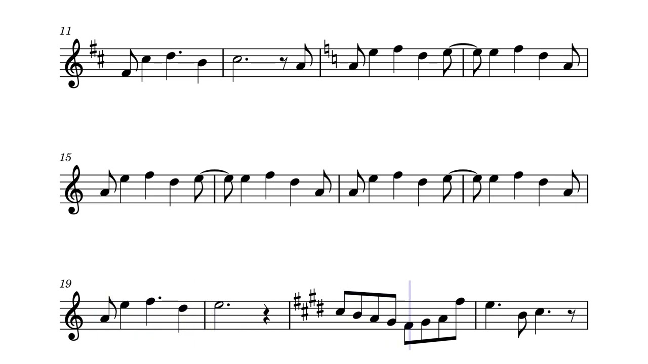 Attack on Titan Season 2 Opening - Clarinet Sheet Music