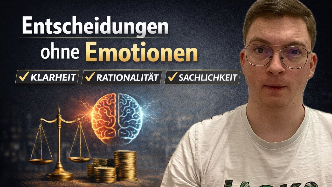 Entscheidungen ohne Emotion 😐 