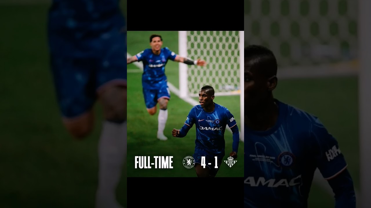 The Uefa conference league final is over Chelsea. #football #uefaconferenceleague #chelseafc #edit