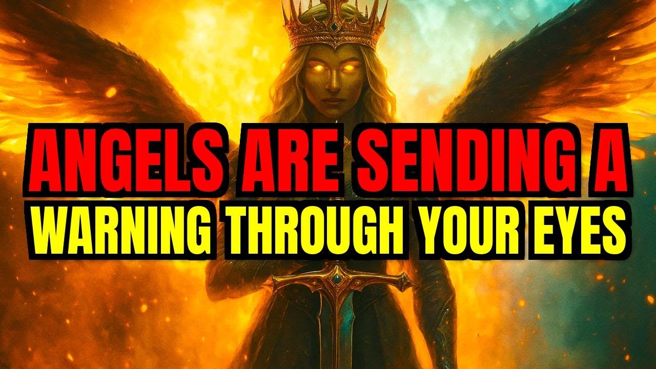 CHOSEN ONES: 3 ANGELS ARE TRYING TO WARN YOU THROUGH YOUR EYES — PAY ATTENTION NOW 👁️⚡