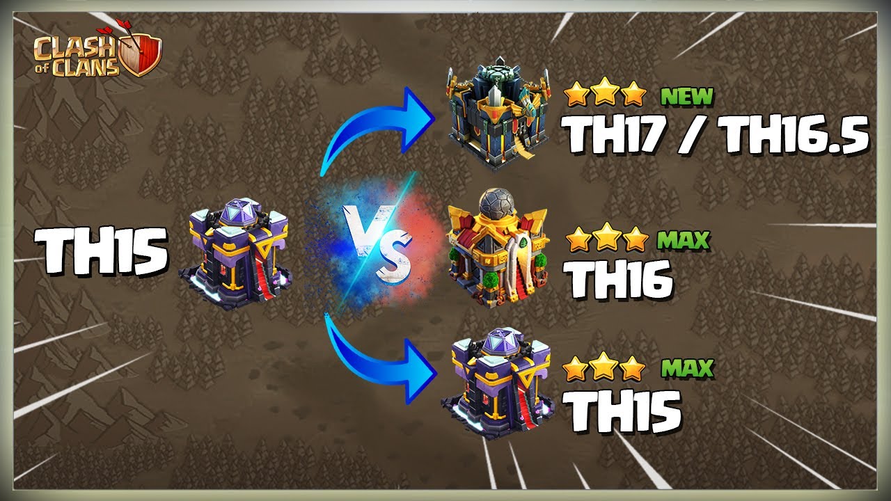 Атака TH15 против TH17 или TH16.5! Безусловно, 3 лучшие стратегии атаки для TH15 ✨TH15 против TH1...