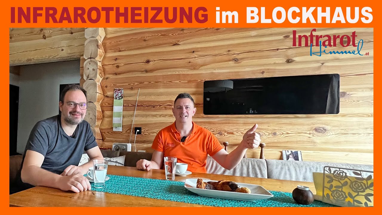 Infrarotheizung im Blockhaus, nur 20cm Wandaufbau mit Celsius Infrarotheizung wohlfühlwärme heizen?