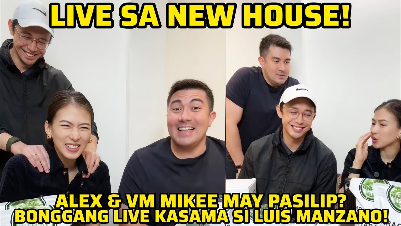 ALEX GONZAGA NAG LIVE SA KANILANG BAGONG BAHAY! ❤️ WITH LUIS MANZANO & VM MIKEE! ❤️
