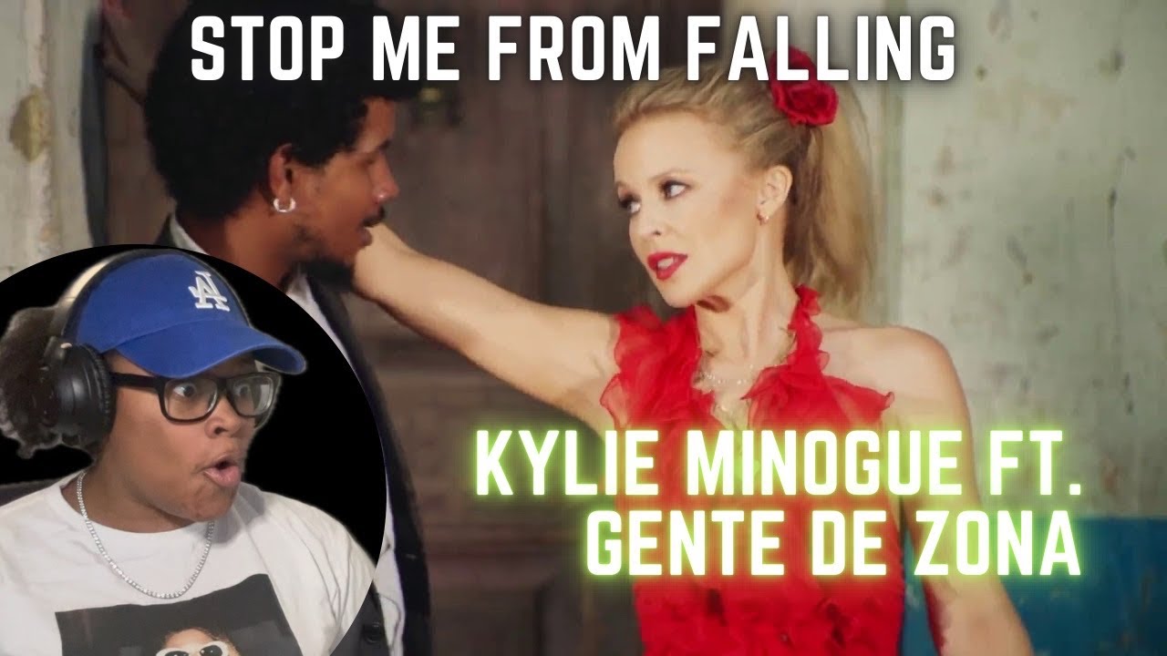 Kylie Minogue ft. Gente De Zona- Stop Me From Falling Reaction! #kylie #gentedezona #music