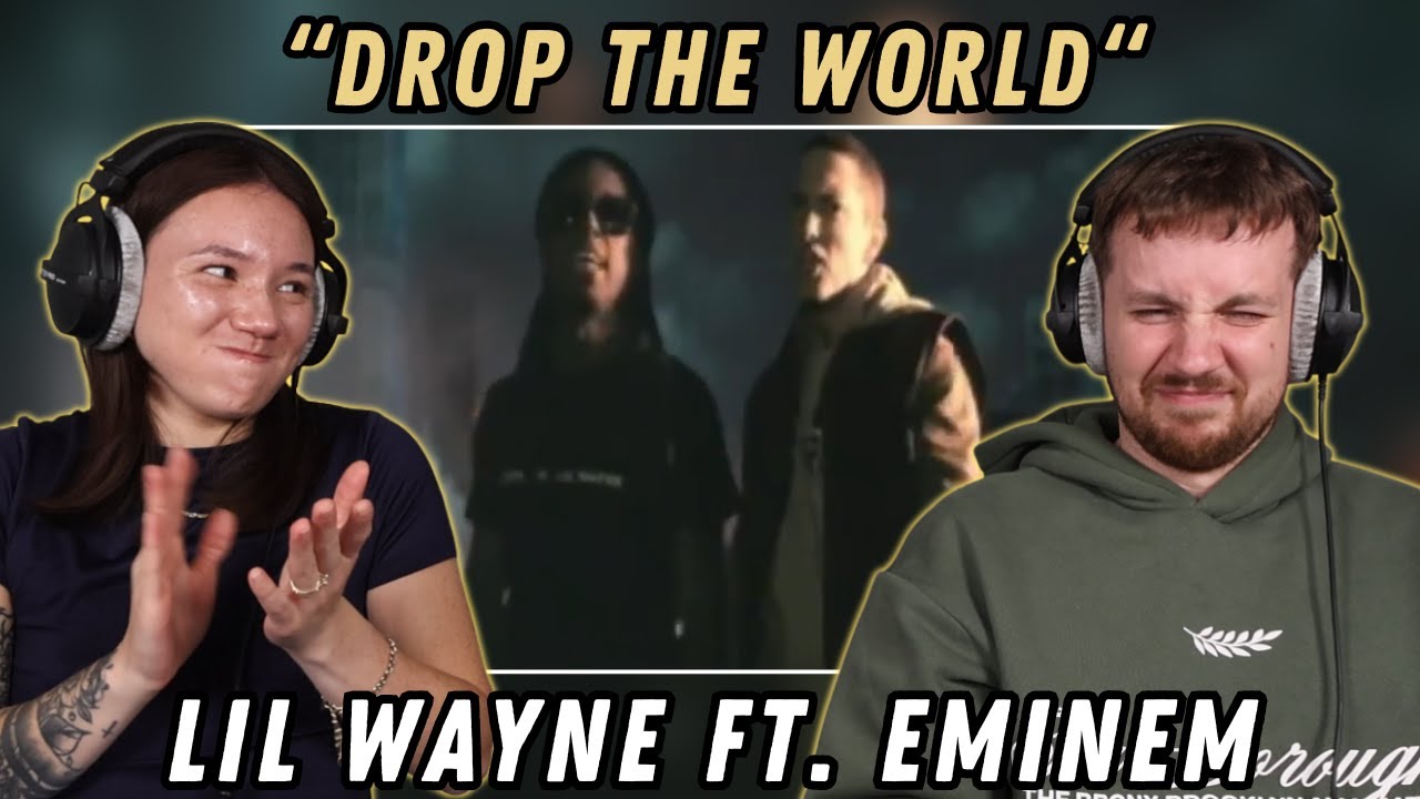 Lil Wayne ft. Eminem - Drop The World REACTION