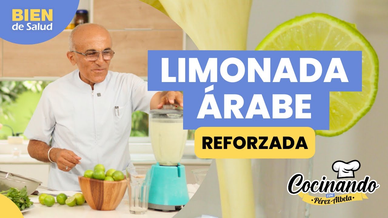 COCINANDO CON PÉREZ-ALBELA | Limonada árabe reforzada con lecitina y Magnesol