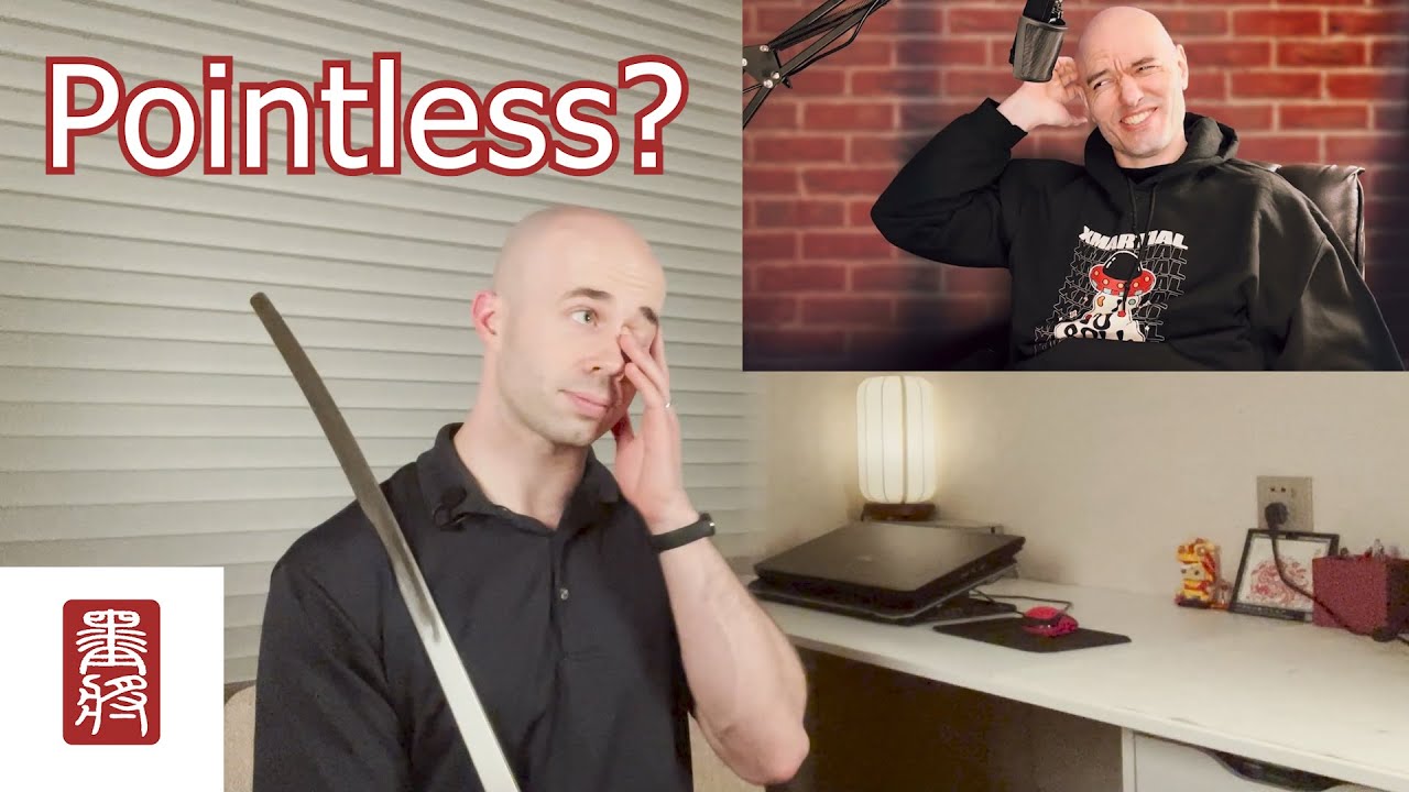 Is weapon sparring pointless? Response to @RamseyDewey