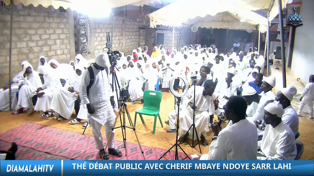 DIRECT: THÉ DÉBAT PUBLIC AVEC CHERIF MBAYE NDOYE SARR LAHI