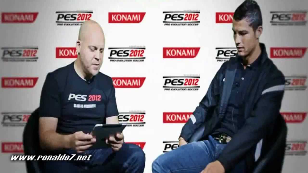 Cristiano Ronaldo interview to KONAMI (PES 2012)