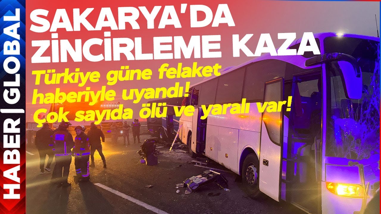 Türkiye Güne Felaketle Uyandı! Kuzey Marmara Otoyolu'nda Korkunç Kaza! Çok Sayıda Ölü ve Yaralı Var