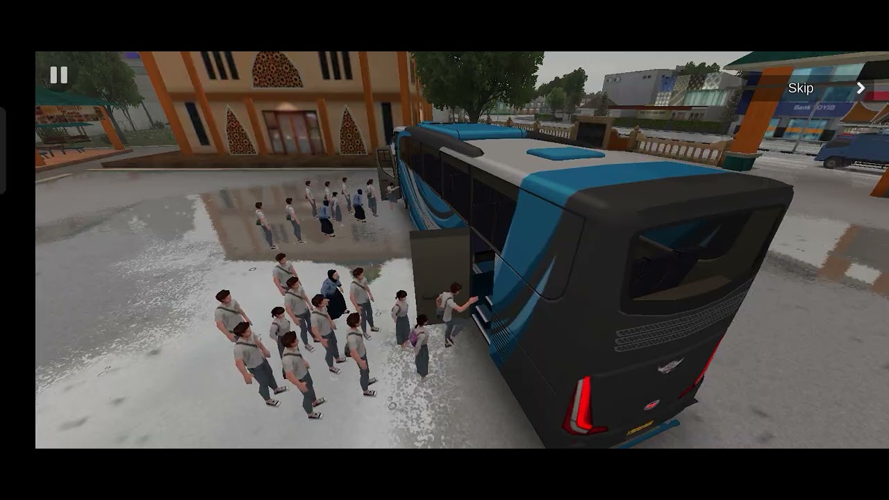 Bus realistic game| realistic game| Indonesia bus realistic game| bus game play |💪💪🎮
