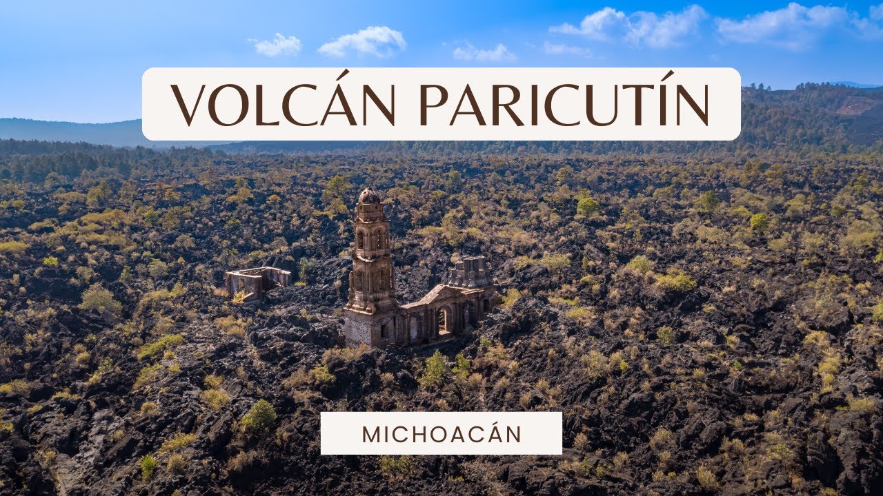 🔥 El Pueblo Enterrado por un Volcán: La Historia de Antiguo San Juan Parangaricutiro 🌋