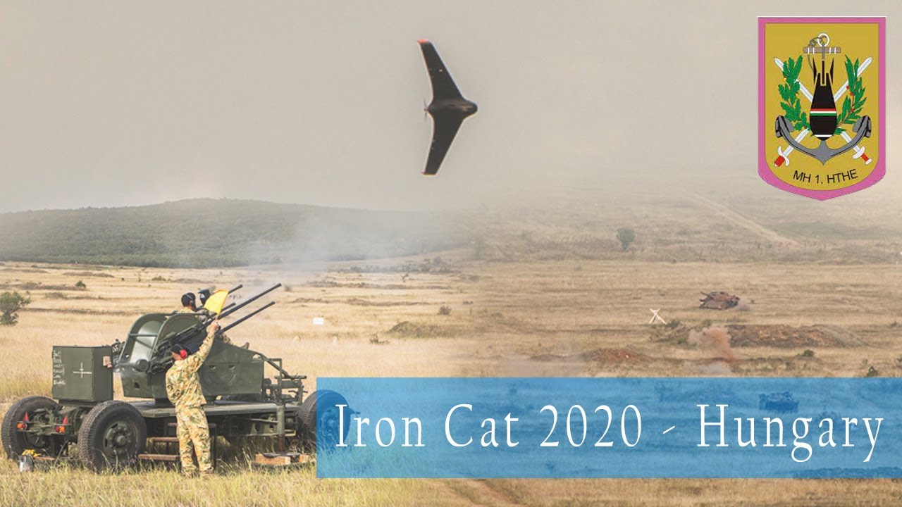 Iron Cat 2020 - gépágyús éles lövészet