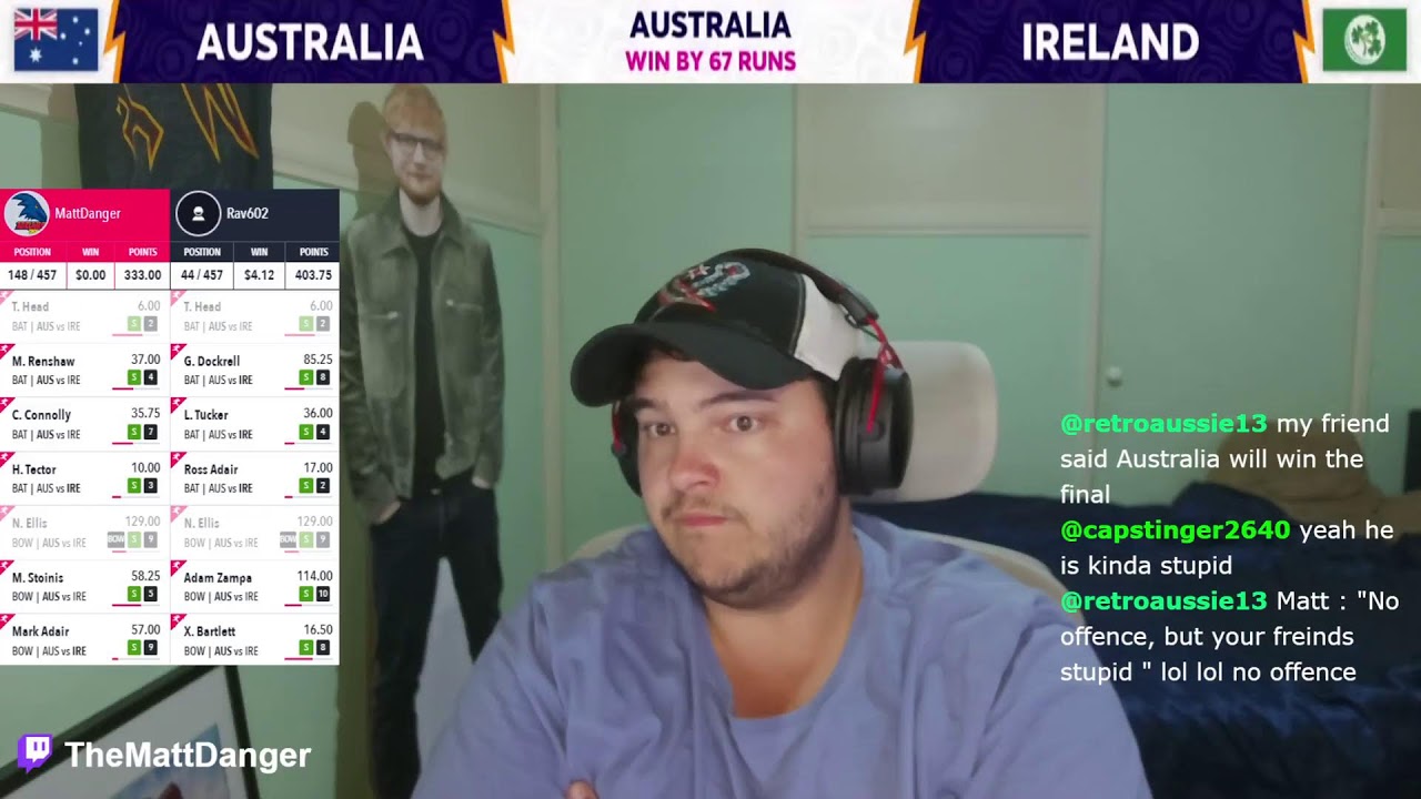 LIVE T20 World Cup Watchalong | AUS V IRE