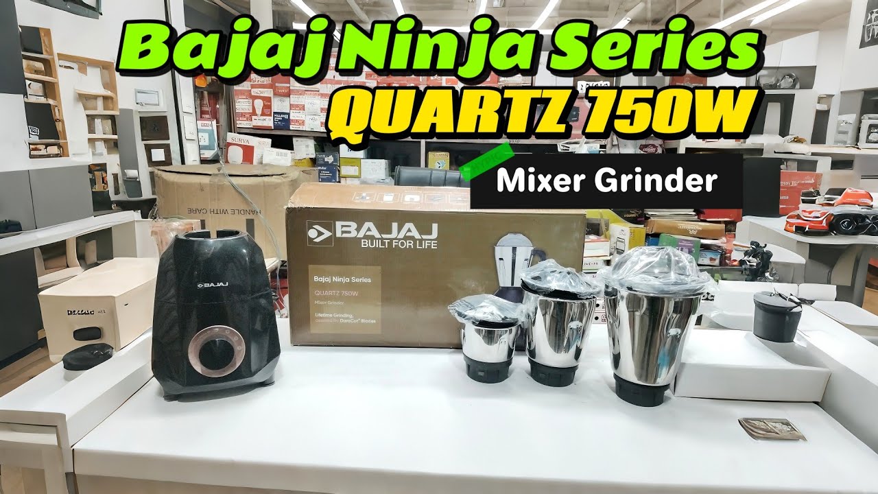 Bajaj Ninja Series powerful mixer grinder {750W} #ytvideo