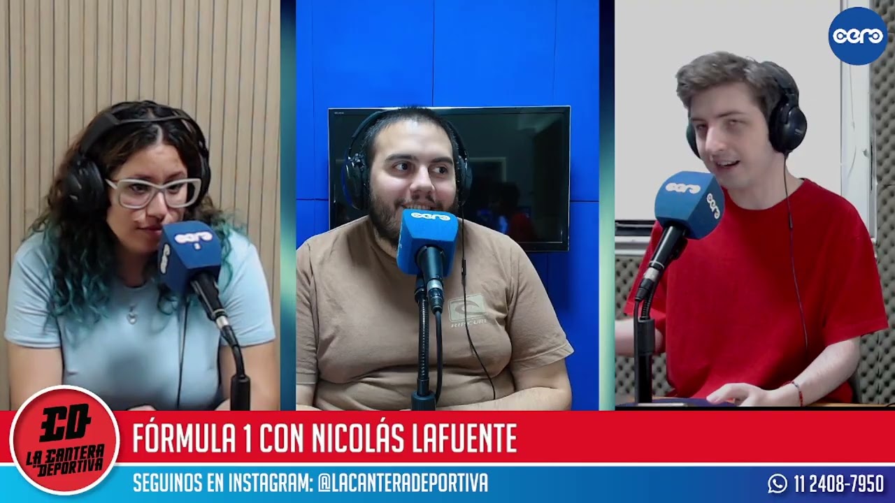 Nicolás Lafuente repasa lo que será el primer Gran Premio de la Fórmula 1 en La Cantera Deportiva