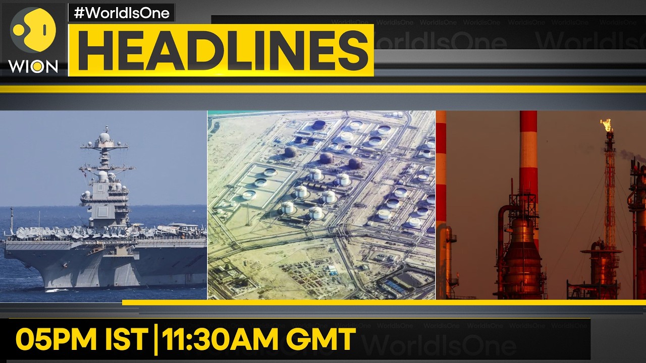 Iran Reveals 'Secret' Missile City | USS Gerald Ford Back at Crete Naval Base | WION HEADLINES