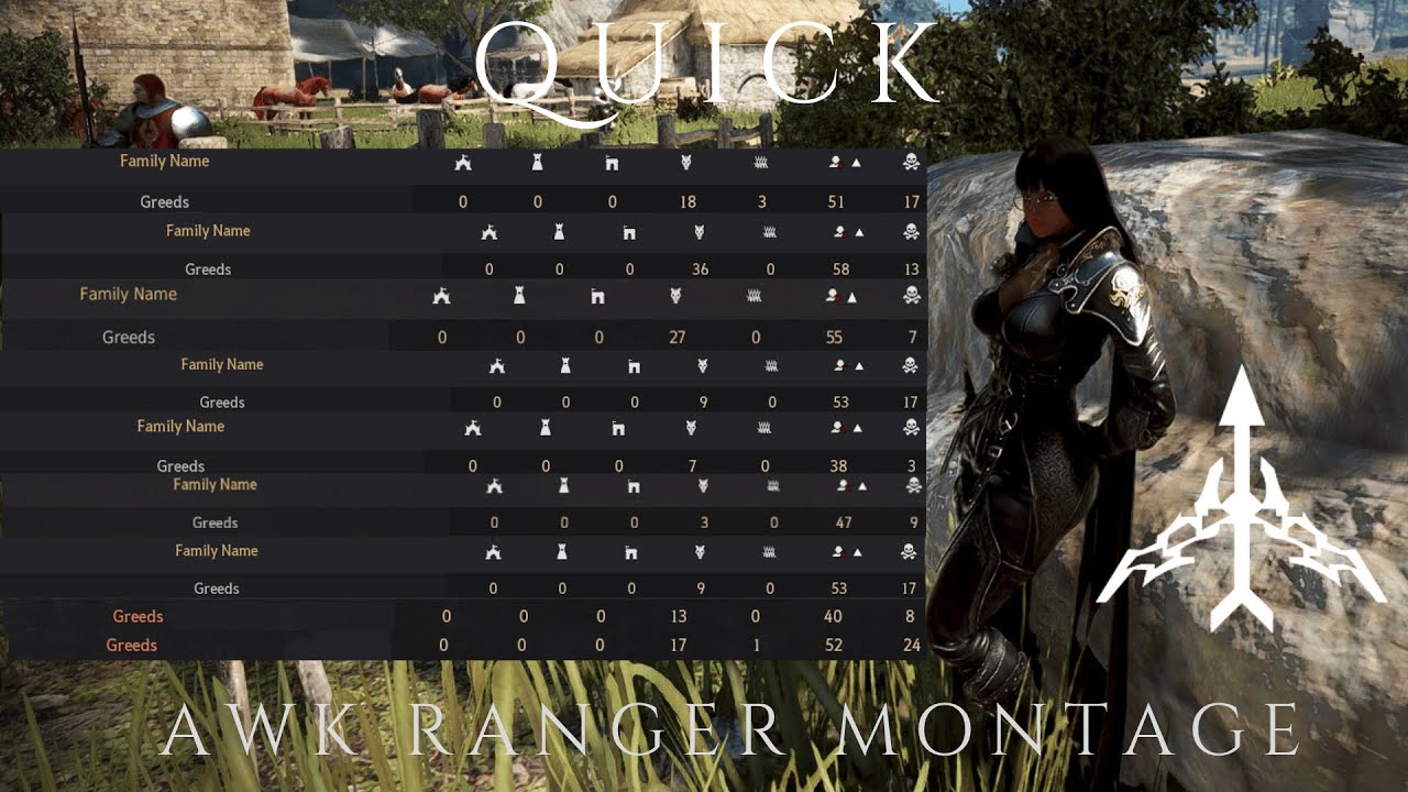 Quick - Awakening Ranger Montage | Black Desert