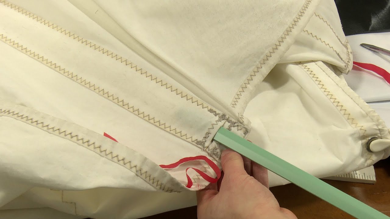 How to Repair a Sail's Batten Pocket