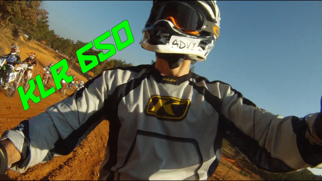 Racing with a KLR 650