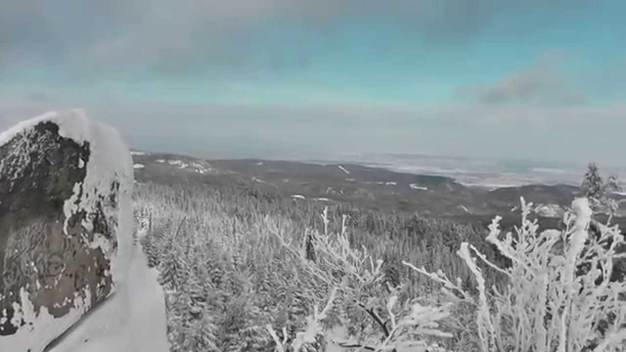 Winter auf dem Hohnekamm im Harz Leistenklippe B&auml;renklippe