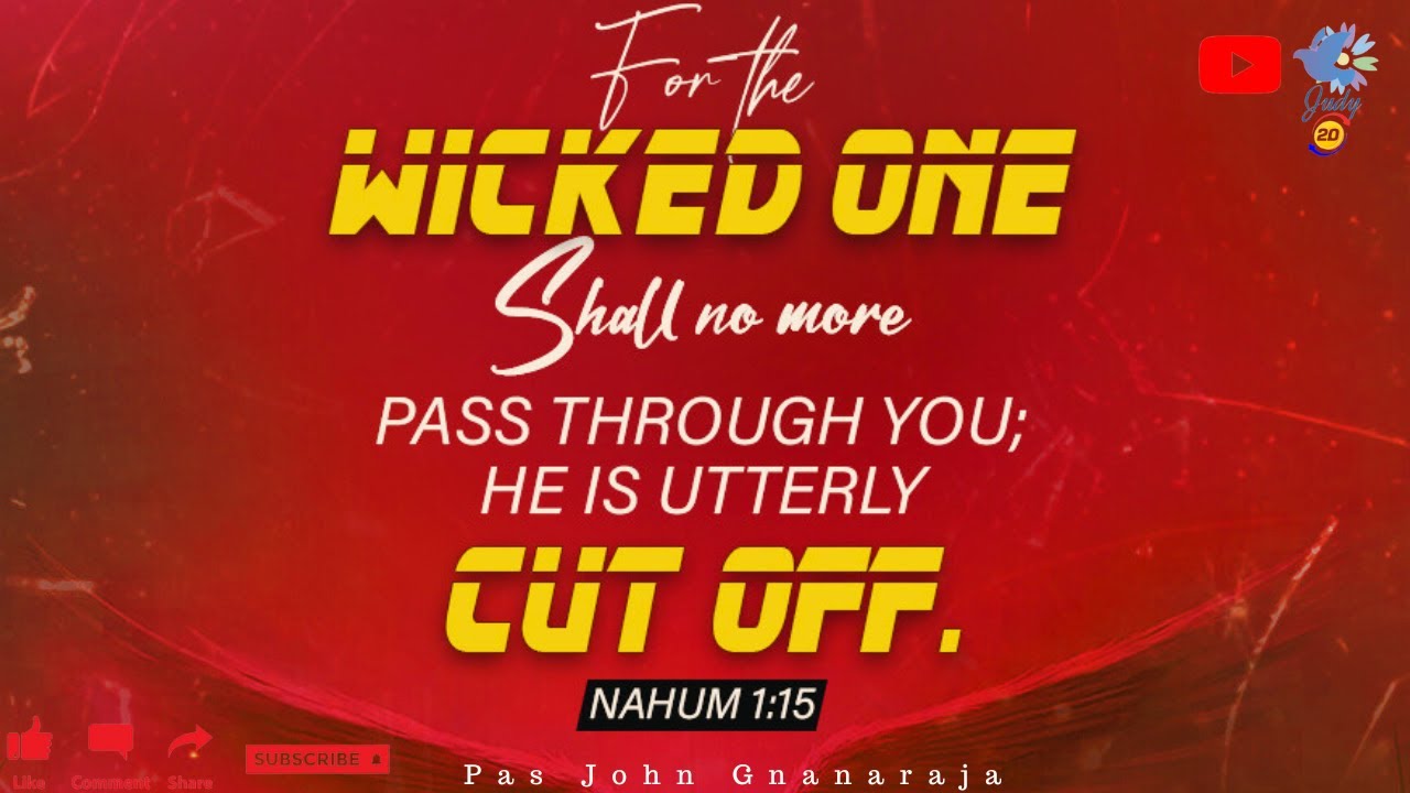 TPM l Message | Wicked one shall no more  | Pas John Gnanaraj