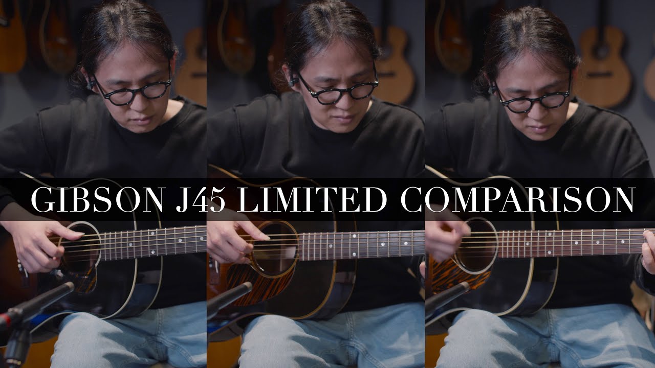 Gibson J45 Comparison OJ & Legend