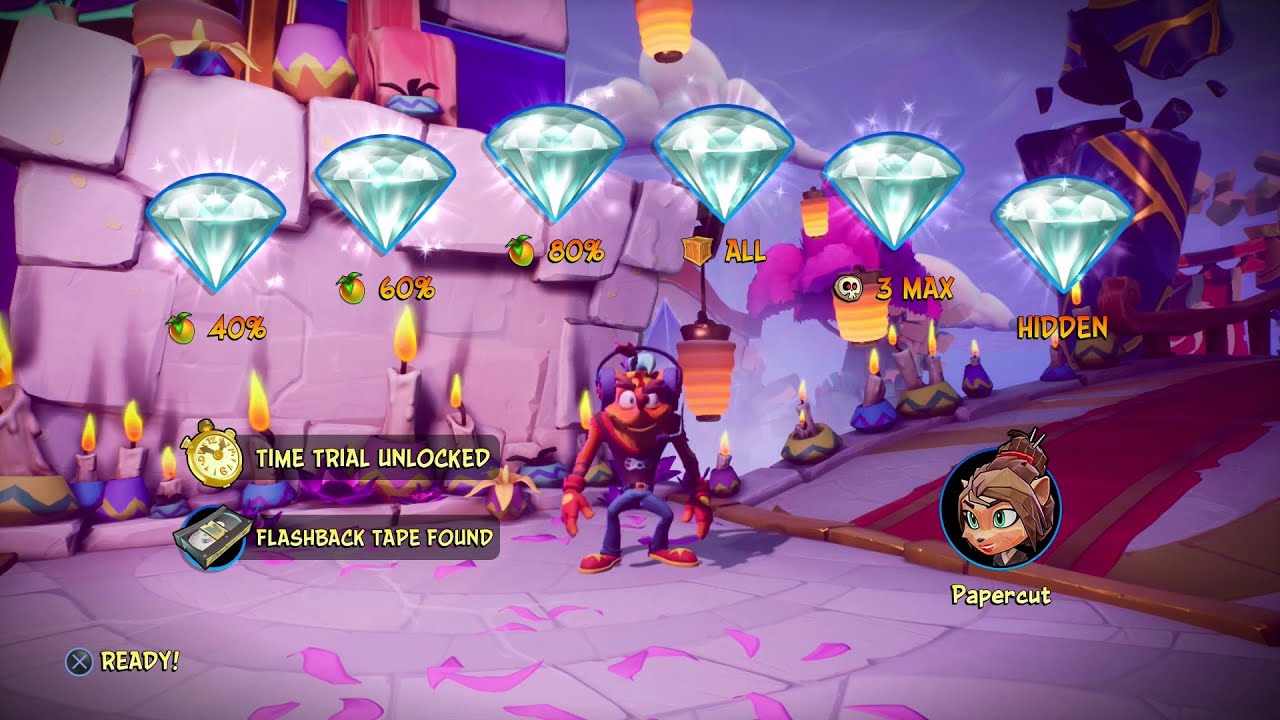 Crash Bandicoot 4 - 106% Walkthrough, Part 15: Off-Balance (All Gems, Perfect Relic)