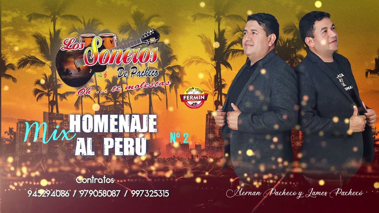 Mix Homenaje al Perú N° 2  - Los Soneros de Pacheco Estreno 2023