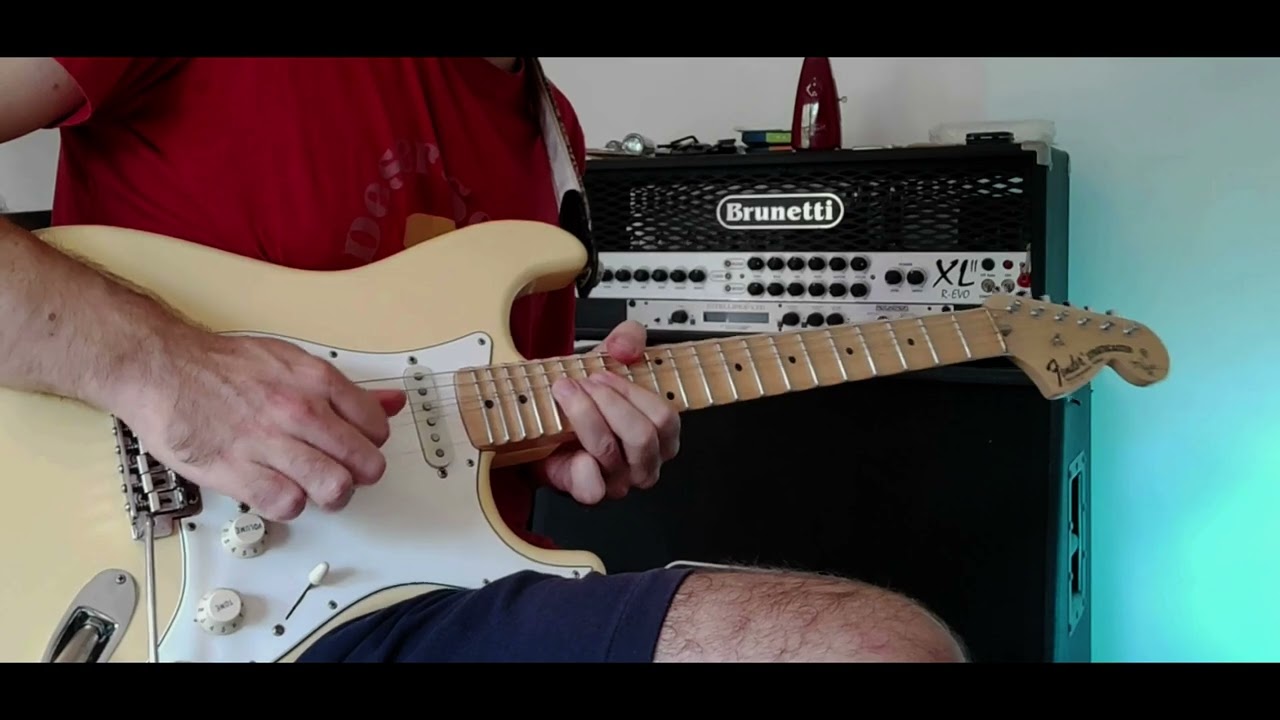 Europe - Ninja - John Norum - Guitar Solo Cover