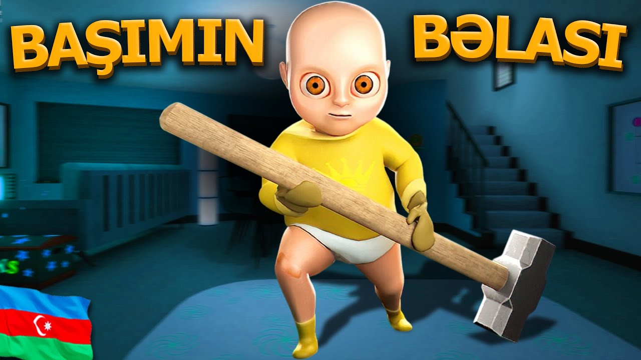 😖BAŞIMIN BƏLASI QAYITDI  - The Baby In Yellow Halloween