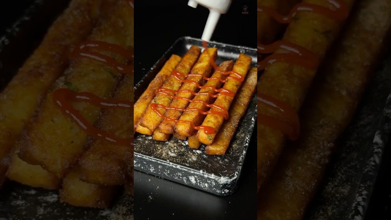 Crispy Potato Sticks #shorts #asmr #potato