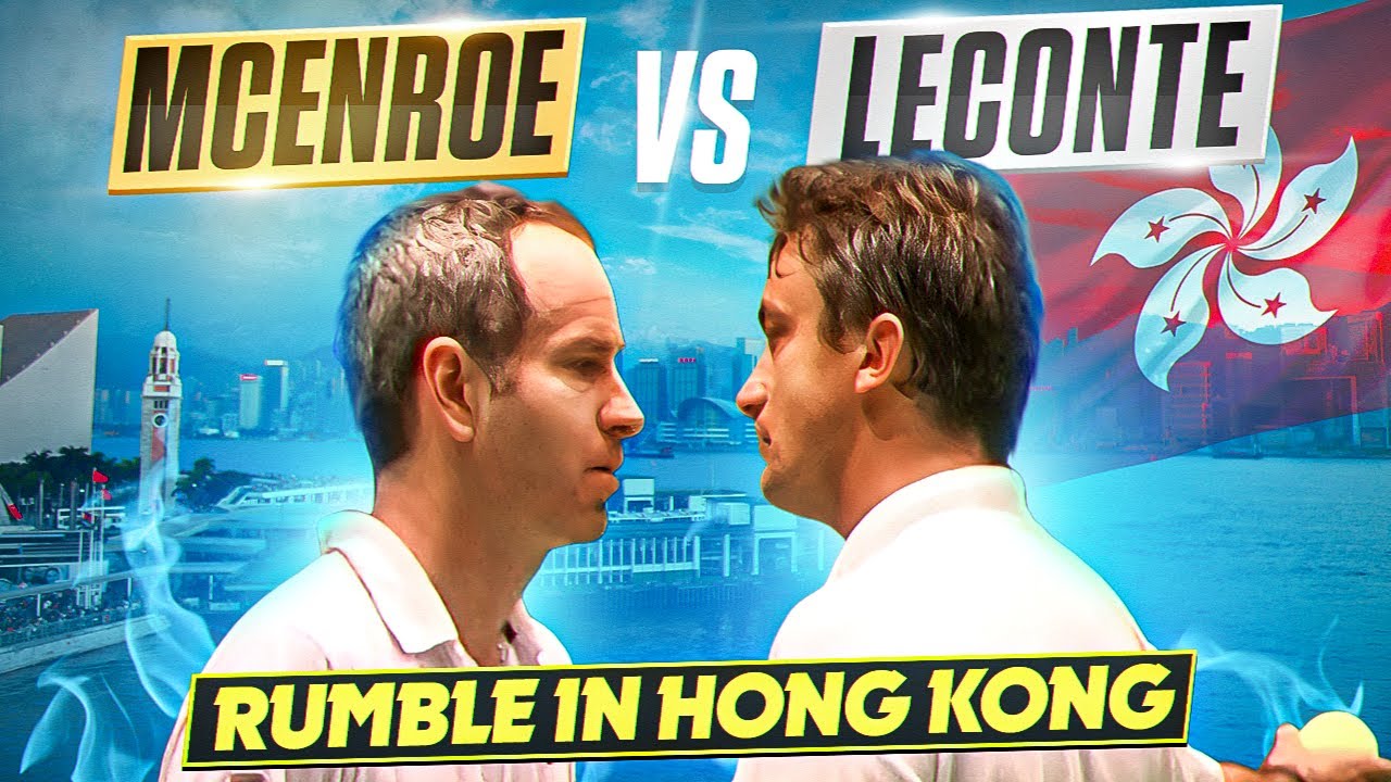 McEnroe vs Leconte Rumble in Hong Kong!