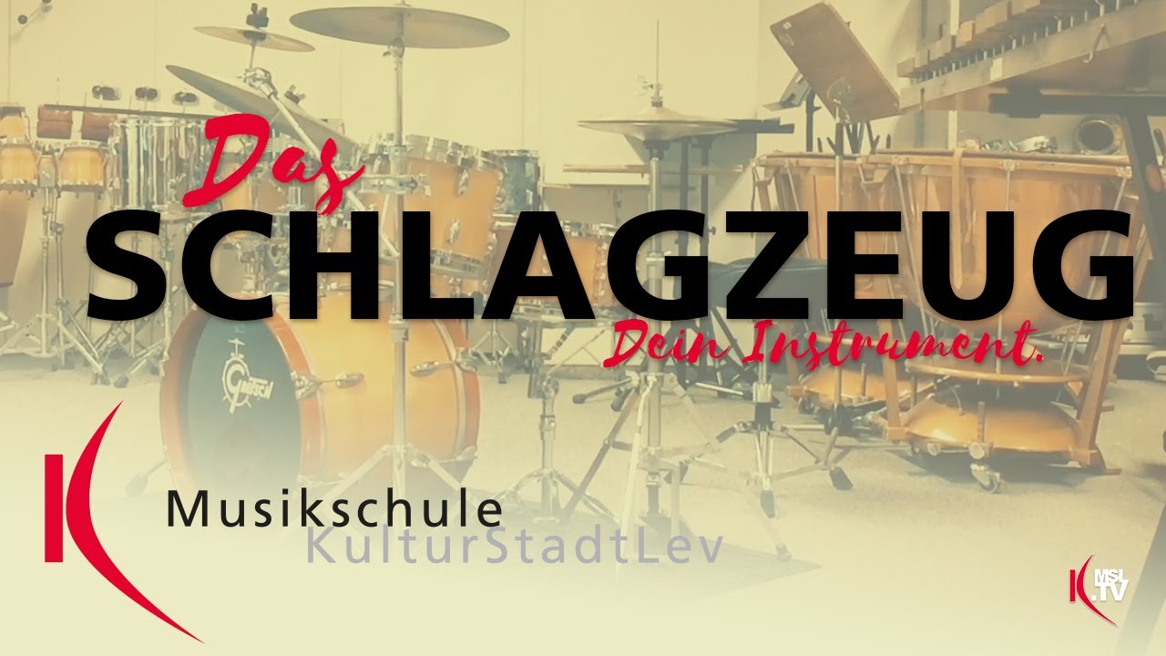 DAS SCHLAGZEUG - DEIN INSTRUMENT! - Richtig gut lernen an der Musikschule Leverkusen