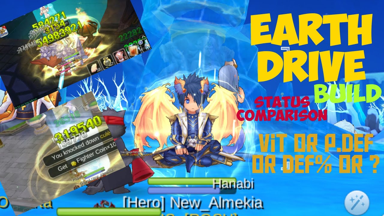 Royal Guard Stat Comparison for Earth Drive Build | Royal Guard Ragnarok Mobile | Paladin Ragnarok M