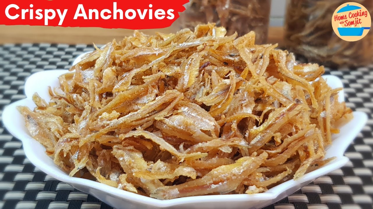 How to Make Crispy Fried Anchovies | Homemade Snack