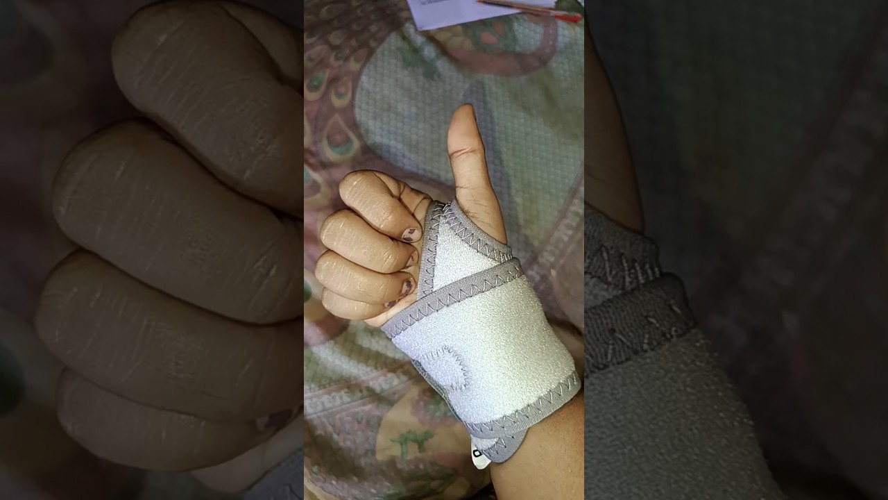 Leeford wrist brace with thumb support