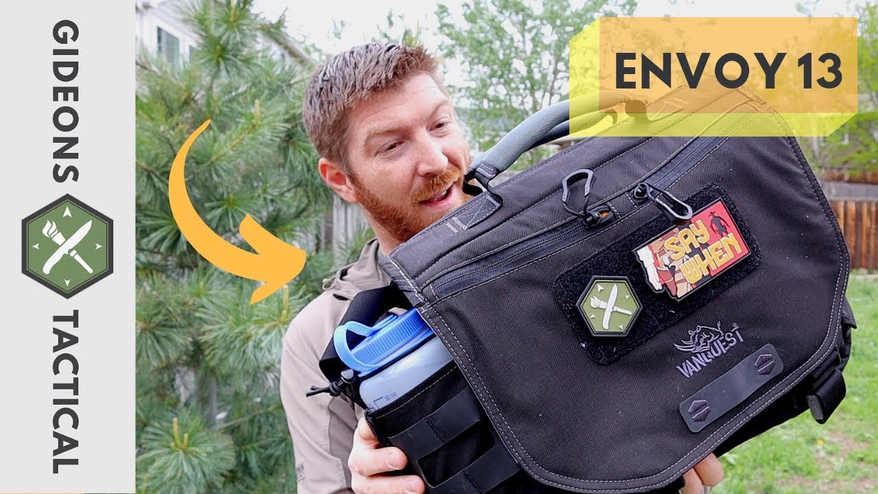 Organization To Blow Your Mind! Vanquest Envoy 13 Messenger Bag