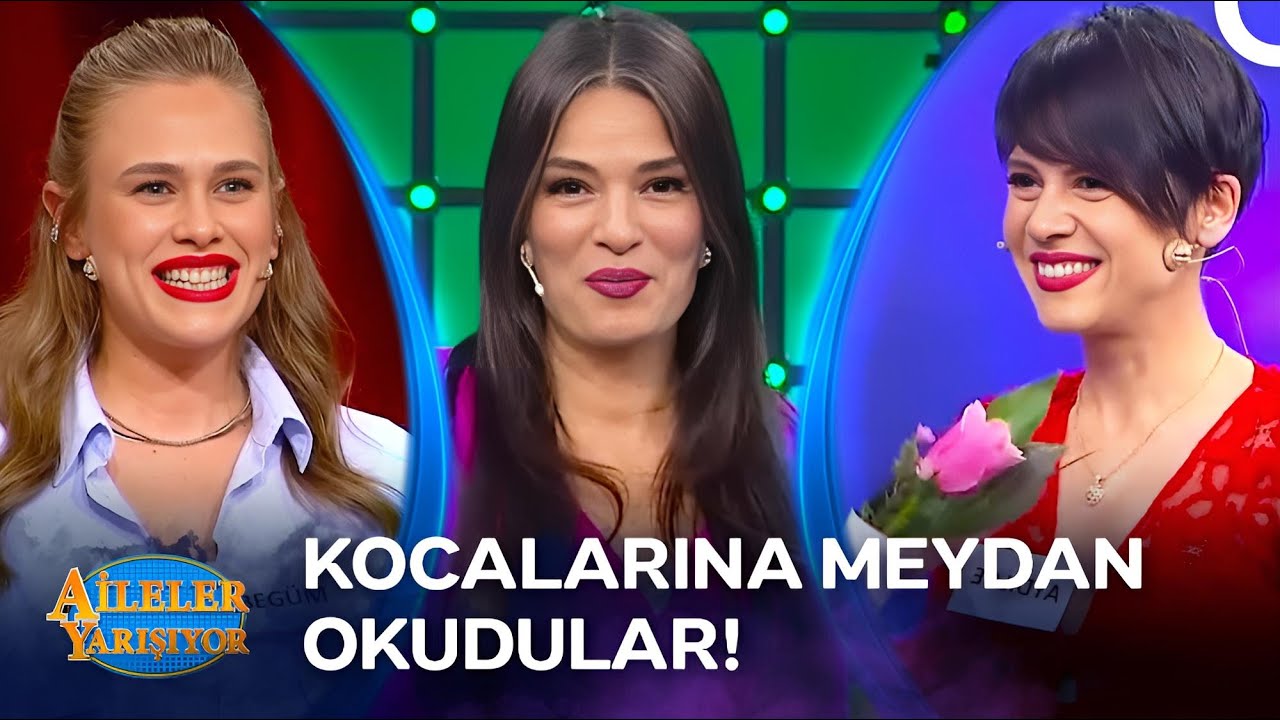 Ünlü Çiftler Yarışmada Karşı Karşıya! | Aileler Yarışıyor