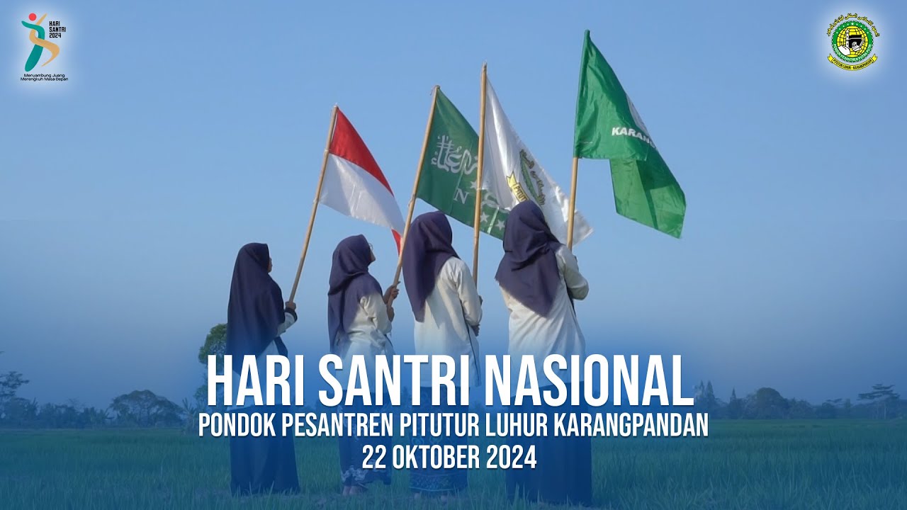 Hari Santri Nasional 2024 PP. PITUTUR LUHUR | Mars Hari Santri Cover by Risa Sholihah (Lipsync.ver)