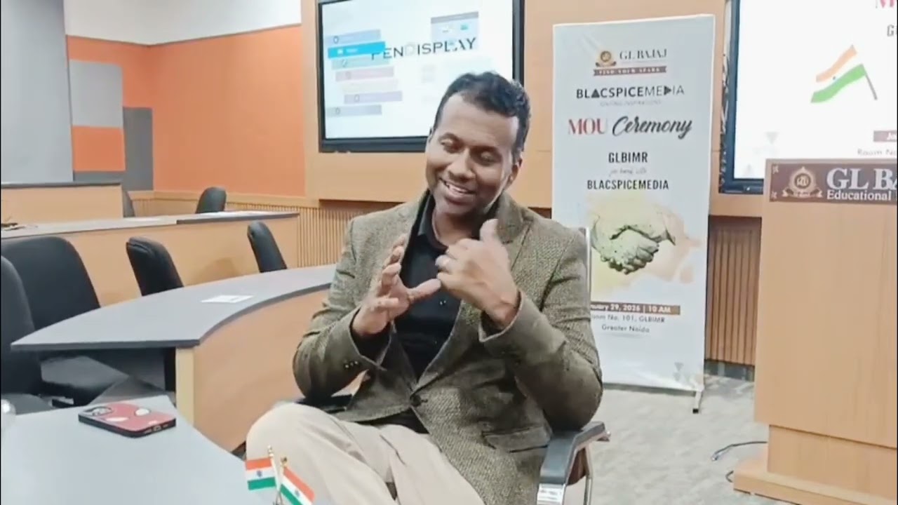 Unfiltered Conversations with Mr. Saleem Hadi | My First Podcast Recording at GLBIMR