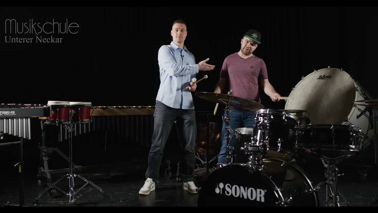 Das Schlagzeug / Schlagwerk - Instrumentenvorstellung der Musikschule Unterer Neckar