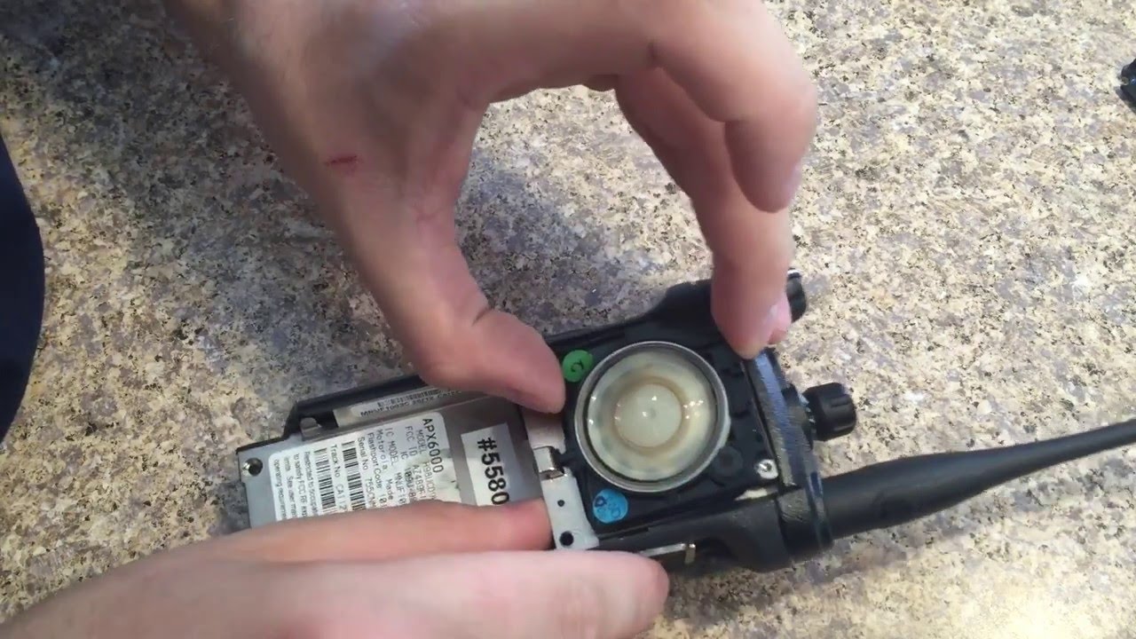 How To Upgrade or Change a Motorola APX Housing