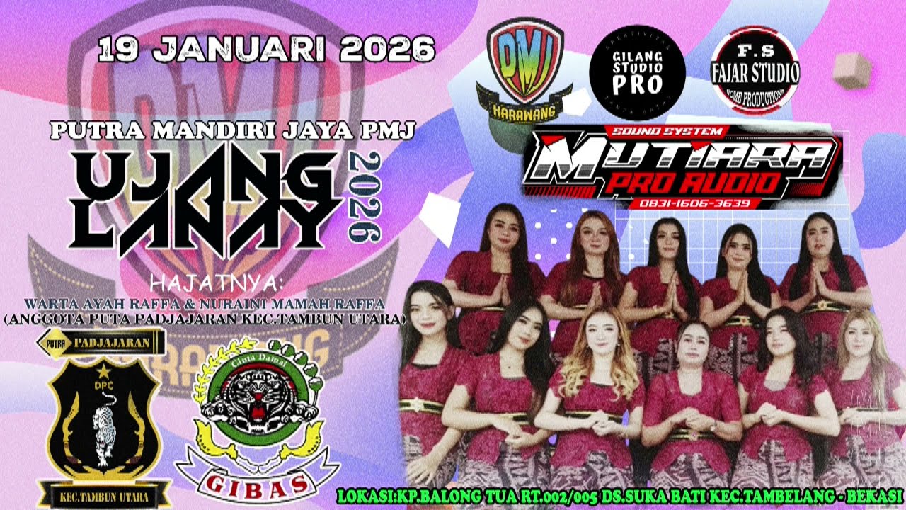 JAIPONG  UJANG LANAY DI KEDIAMAN AYAH RAFFA KP BALONG TUA   19 January 2026