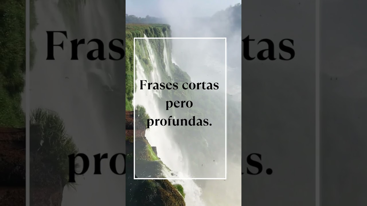 Frases cortas pero profundas...